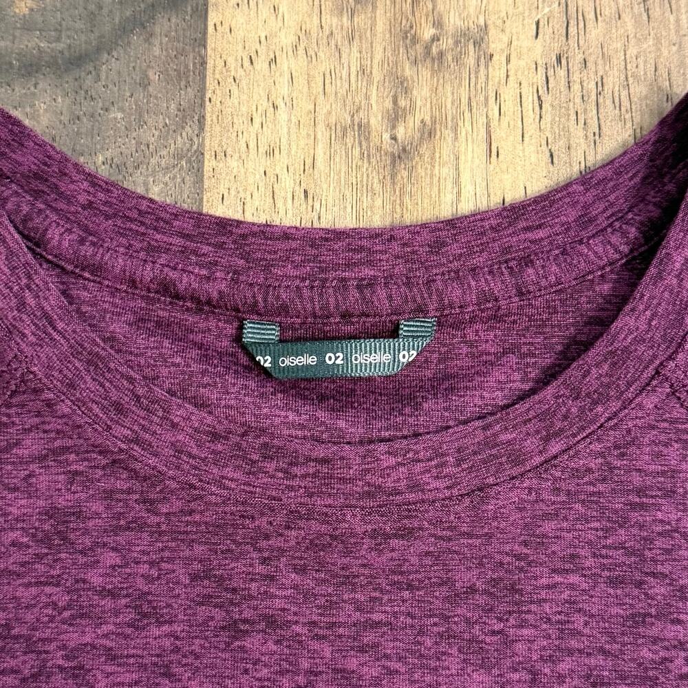 Oiselle Lux Layer Running Top Long Sleeve Pullover Baselayer Purple Women's 2 - Picture 3 of 9